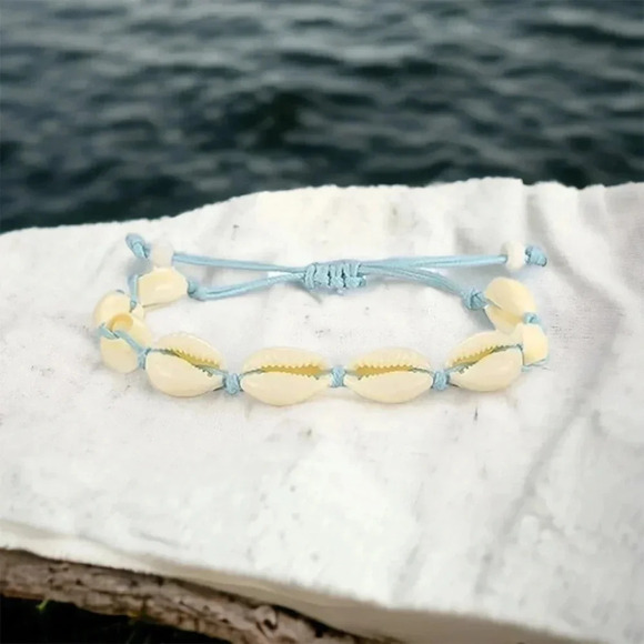 Bohemian Shell Anklet Bracelet - Picture 3 of 4